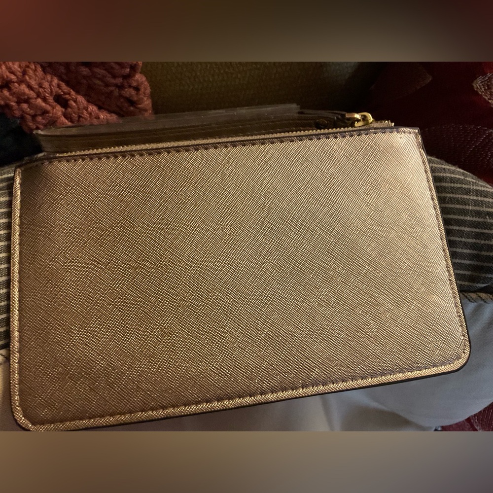 Kate Spade Gold Wristlet - Picture 2 of 6